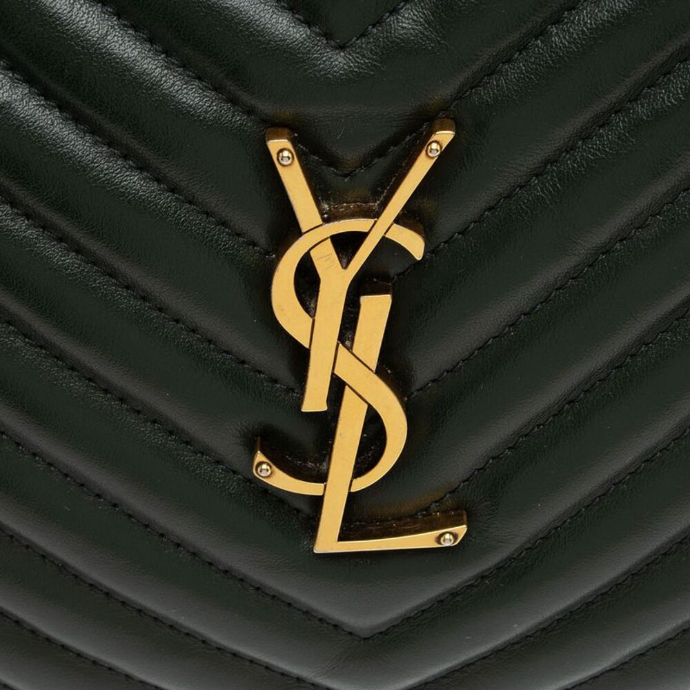 Saint Laurent Matelasse Calfskin Monogram Lou Camera Bag - Picture 10 of 16